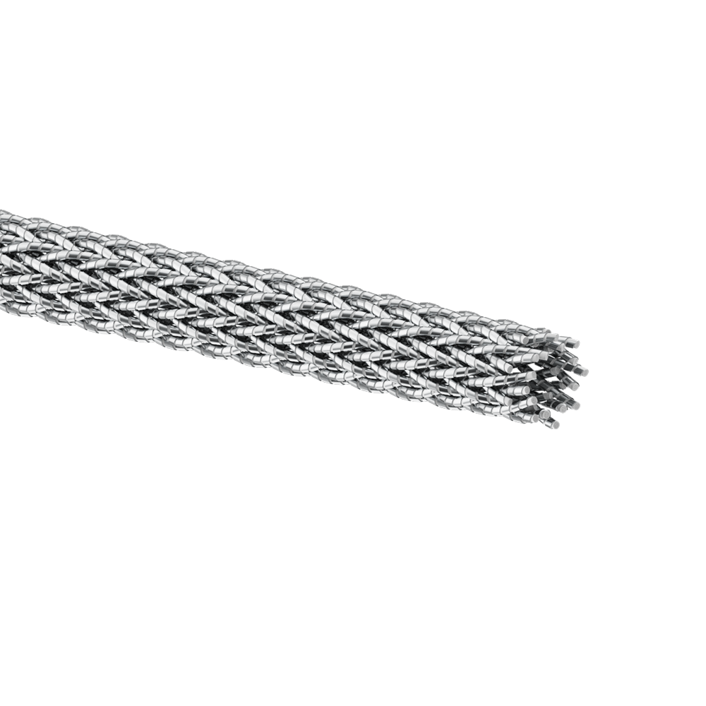 Tinsel Wire Braided Waveproof Sleeve