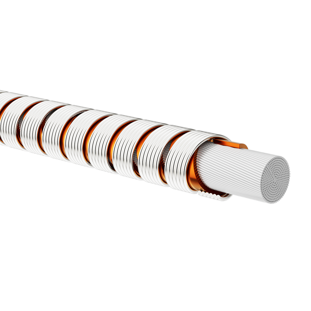 Tinsel Wire Composite Conductor