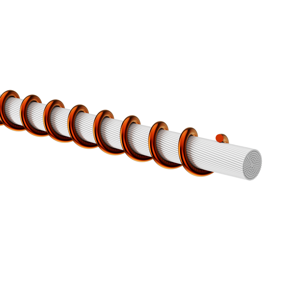 Single Strand Composite Conductor